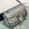 Best Replicas Bags - Authentic-Style Gucci GG Marmont Sequin Shoulder Bag Shop For Best Louis Vuitton LV Replica Bags With Cheap Price