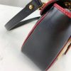 Best Replicas Bags - Replica Gucci GG Marmont Small Shoulder Bag Beige/Black Shop For Best Louis Vuitton LV Replica Bags With Cheap Price