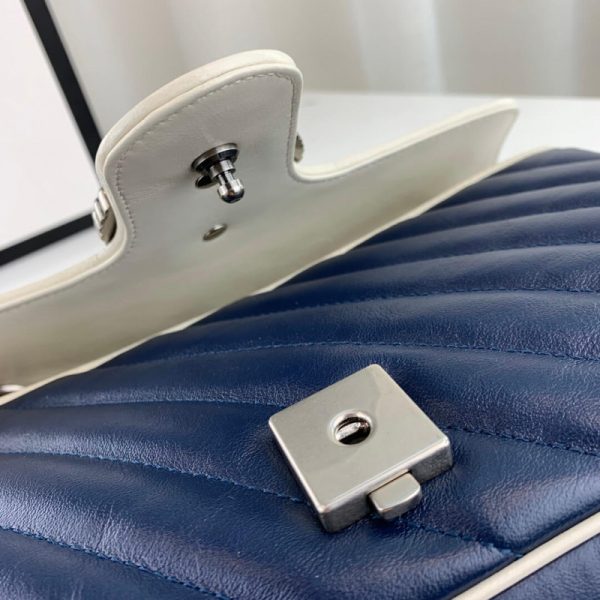 Replica Gucci GG Marmont Small Shoulder Bag in Blue - Image 7