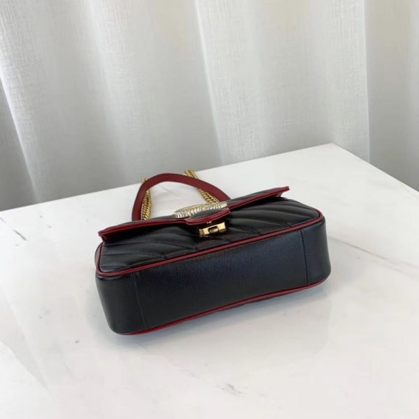 Replica Gucci GG Marmont Shoulder Bag - Stylish & Compact Design - Image 5