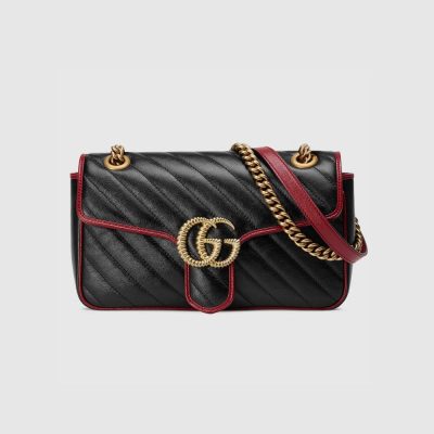 Replica Gucci GG Marmont Shoulder Bag - Stylish & Compact Design