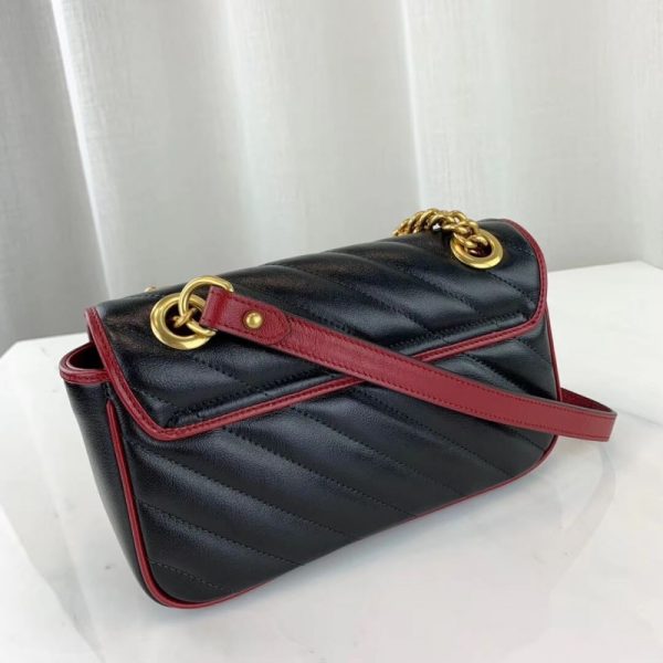 Replica Gucci GG Marmont Shoulder Bag - Stylish & Compact Design - Image 6