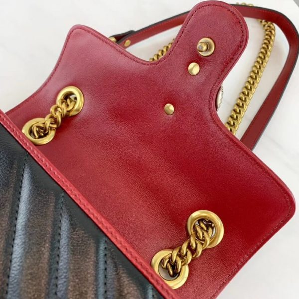 Replica Gucci GG Marmont Shoulder Bag - Stylish & Compact Design - Image 7