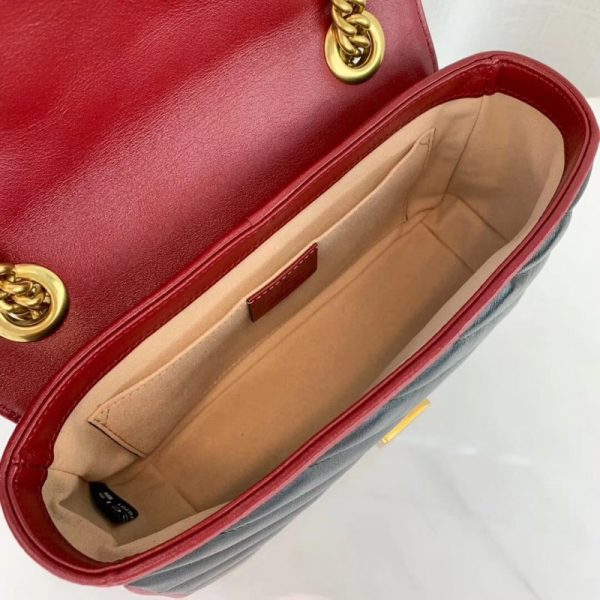 Replica Gucci GG Marmont Shoulder Bag - Stylish & Compact Design - Image 9