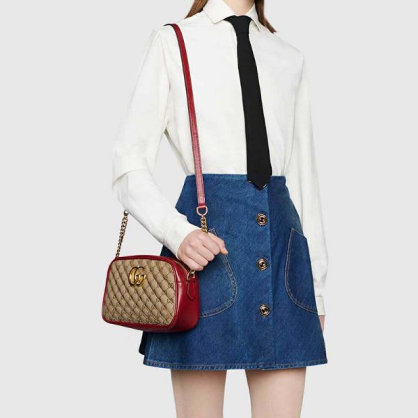 Replica Gucci GG Marmont Mini Shoulder Bag 447632 - Image 2