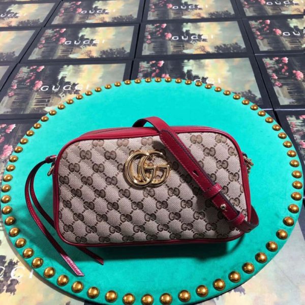Replica Gucci GG Marmont Mini Shoulder Bag 447632 - Image 3
