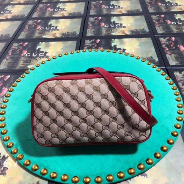 Replica Gucci GG Marmont Mini Shoulder Bag 447632 - Image 4