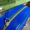 Best Replicas Bags - Gucci GG Marmont Replica Shoulder Bag - Blue & Emerald Leather Shop For Best Louis Vuitton LV Replica Bags With Cheap Price