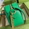 Best Replicas Bags - Replica Gucci GG Marmont Small Shoulder Bag in Emerald Leather Shop For Best Louis Vuitton LV Replica Bags With Cheap Price