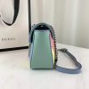 Best Replicas Bags - Gucci GG Marmont Small Shoulder Bag - Pastel Rainbow Replica Shop For Best Louis Vuitton LV Replica Bags With Cheap Price