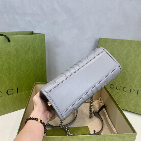 Replica Gucci GG Marmont Small Tote Bag - Style 681483 - Image 8