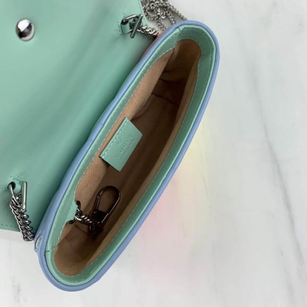 Gucci GG Marmont Super Mini Replica Bag - Pastel & Rainbow - Image 11