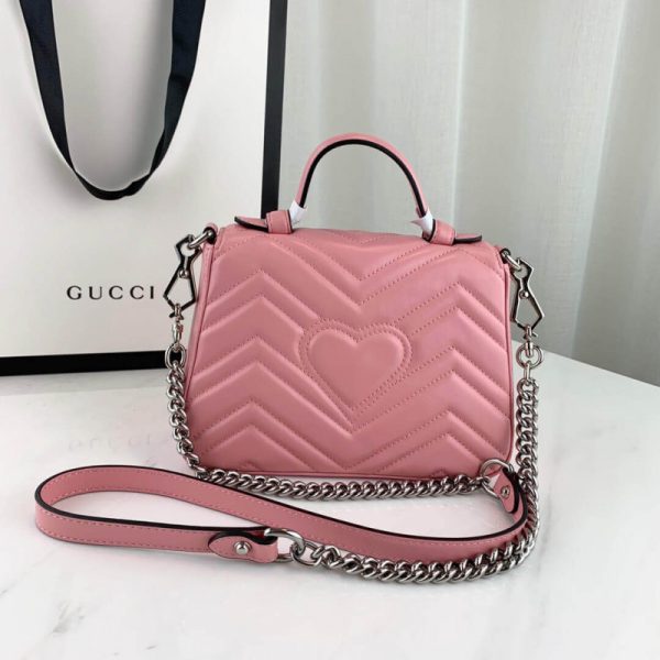Replica Gucci GG Marmont 22cm Top Handle Bag - Image 5