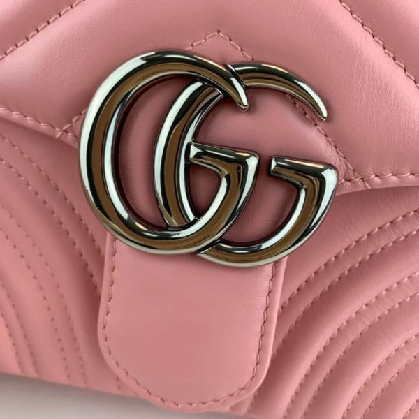 Replica Gucci GG Marmont 22cm Top Handle Bag - Image 7