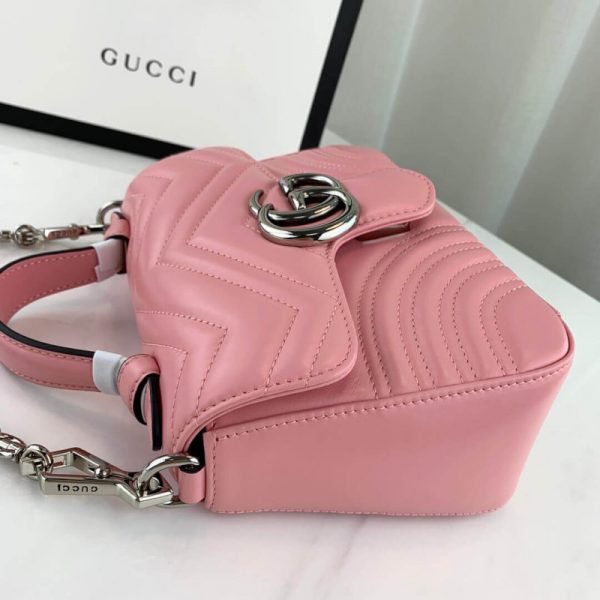 Replica Gucci GG Marmont 22cm Top Handle Bag - Image 8