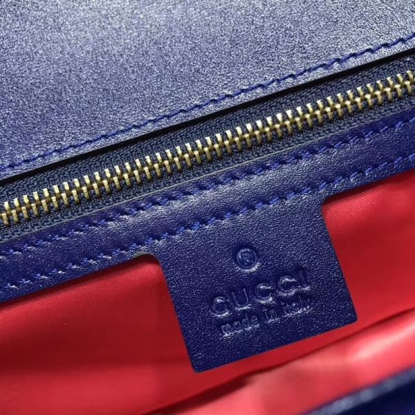 Replica Gucci GG Marmont Velvet Shoulder Bag 443497 - Image 9