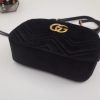 Best Replicas Bags - Replica Gucci GG Marmont Velvet Small Shoulder Bag Shop For Best Louis Vuitton LV Replica Bags With Cheap Price