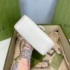 Best Replicas Bags - Replica Gucci GG Marmont Mini Leather Bag, White Handbag Shop For Best Louis Vuitton LV Replica Bags With Cheap Price