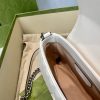 Best Replicas Bags - Replica Gucci GG Marmont Mini Leather Bag, White Handbag Shop For Best Louis Vuitton LV Replica Bags With Cheap Price