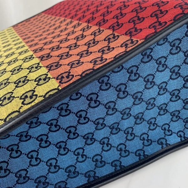 Replica Gucci GG Multicolor Large Tote Bag 659980 - Image 8
