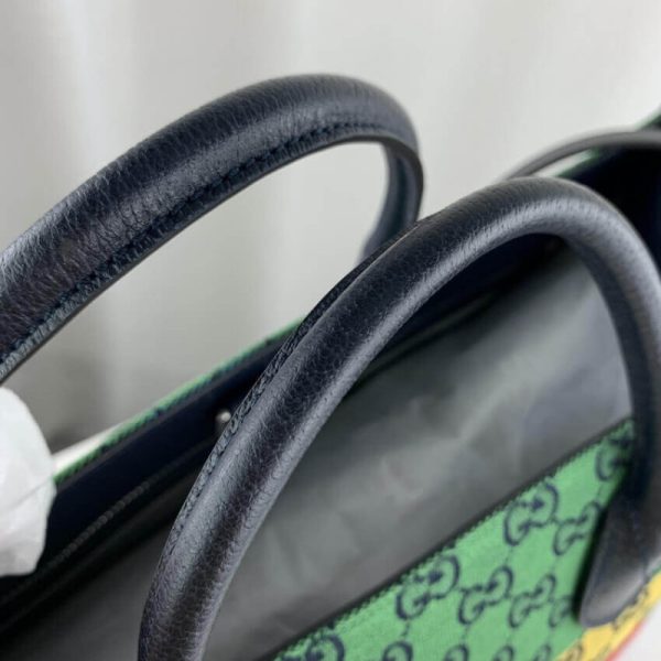 Replica Gucci GG Multicolor Large Tote Bag 659980 - Image 9