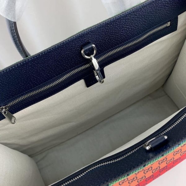 Replica Gucci GG Multicolor Large Tote Bag 659980 - Image 10