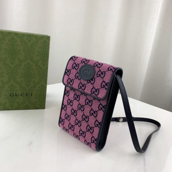 Replica Gucci GG Multicolor Mini Bag 657582 - Stylish & Compact - Image 4