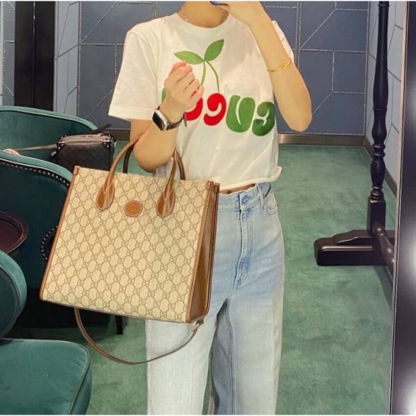 Replica Gucci GG Small Tote Bag | Style 659983 - Image 3