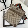 Best Replicas Bags - Gucci GG Supreme Coffee Replica Handbag 489617 Shop For Best Louis Vuitton LV Replica Bags With Cheap Price