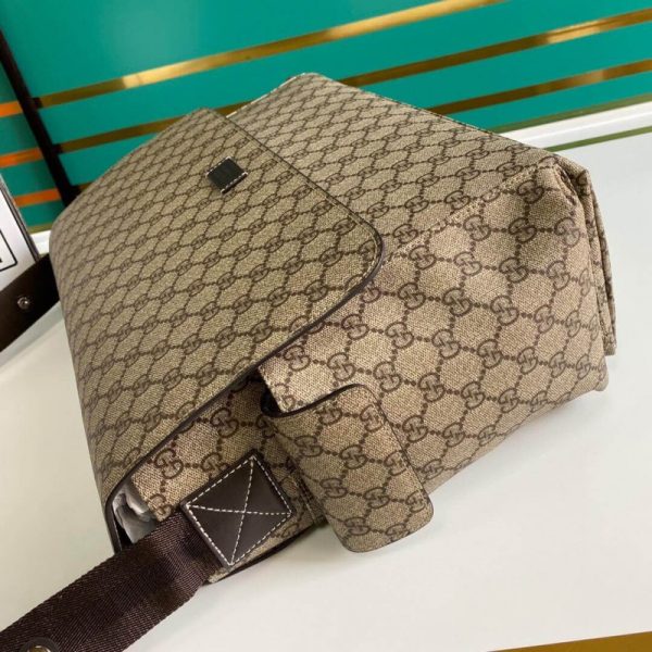 Replica Gucci GG Supreme Baby Diaper Bag - Stylish & Functional - Image 5