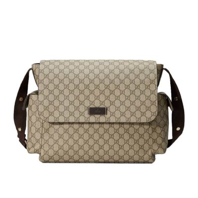 Replica Gucci GG Supreme Baby Diaper Bag - Stylish & Functional