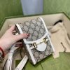 Best Replicas Bags - Replica Gucci GG Supreme Mini Horsebit 1955 Bag Shop For Best Louis Vuitton LV Replica Bags With Cheap Price