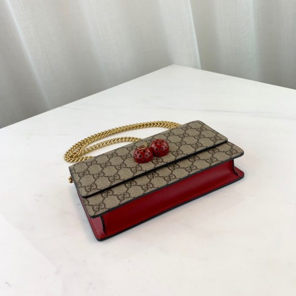 Replica Gucci GG Supreme Cherries Mini Bag MM 481290 - Image 3