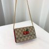 Best Replicas Bags - Replica Gucci GG Supreme Mini Bag with Cherries PM 481291 Shop For Best Louis Vuitton LV Replica Bags With Cheap Price