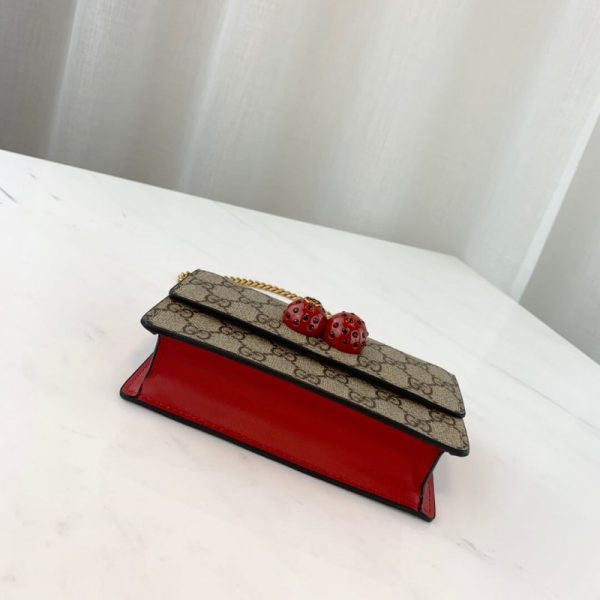 Replica Gucci GG Supreme Mini Bag with Cherries PM 481291 - Image 4