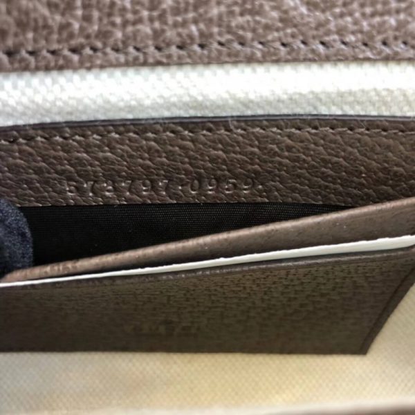 Replica Gucci GG Supreme Rajah Mini Bag in Coffee - Image 8