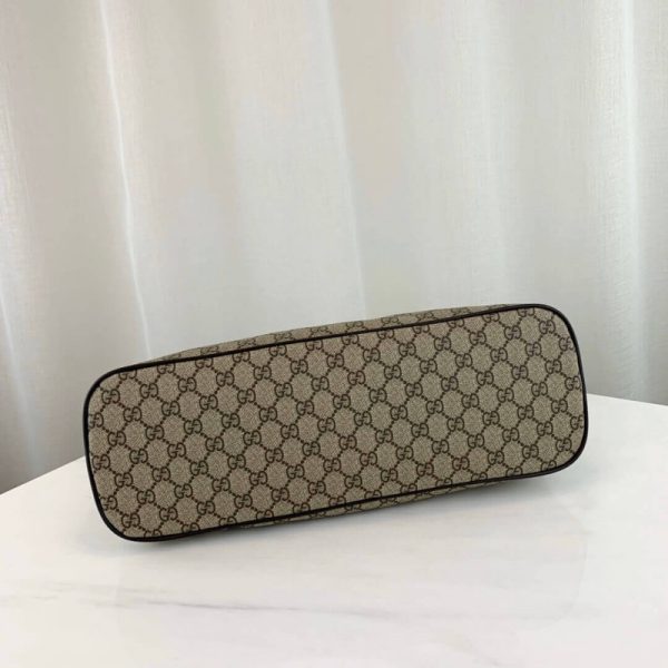 Replica Gucci GG Supreme Medium Zip Tote Bag 353437 - Image 5