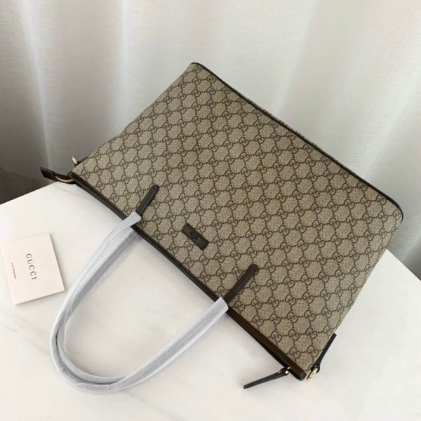Replica Gucci GG Supreme Medium Zip Tote Bag 353437 - Image 8