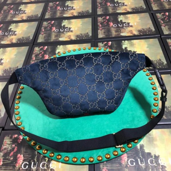 Gucci GG Velvet Replica Belt Bag - Style 574968 - Image 3
