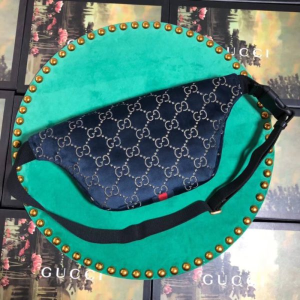 Gucci GG Velvet Replica Belt Bag - Style 574968 - Image 5