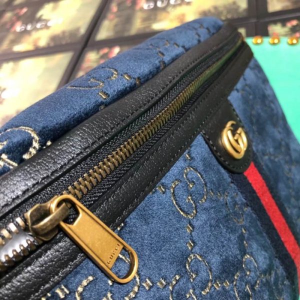 Gucci GG Velvet Replica Belt Bag - Style 574968 - Image 9