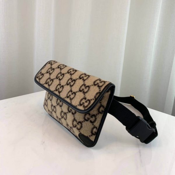Gucci GG Wool Belt Bag Replica, Stylish & Compact Design - Image 3