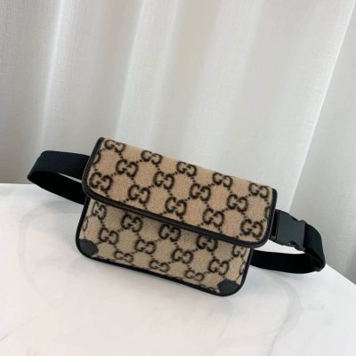 Gucci GG Wool Belt Bag Replica, Stylish & Compact Design