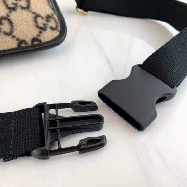 Gucci GG Wool Belt Bag Replica, Stylish & Compact Design - Image 8