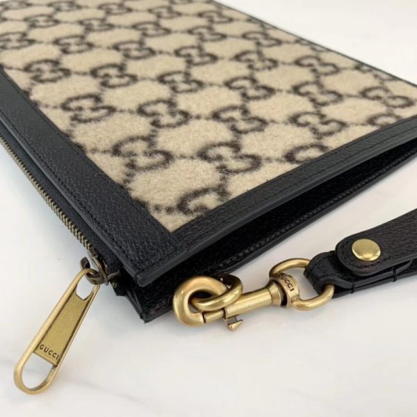 Replica Gucci GG Wool Pouch – Premium Fashion Accessory - Image 6