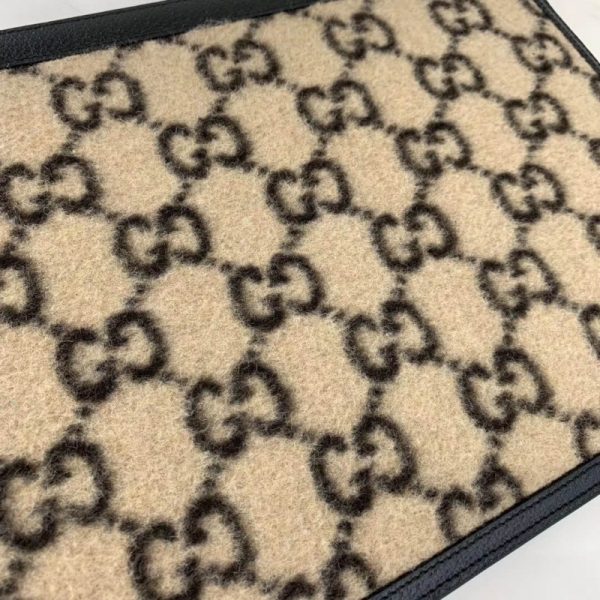 Replica Gucci GG Wool Pouch – Premium Fashion Accessory - Image 7