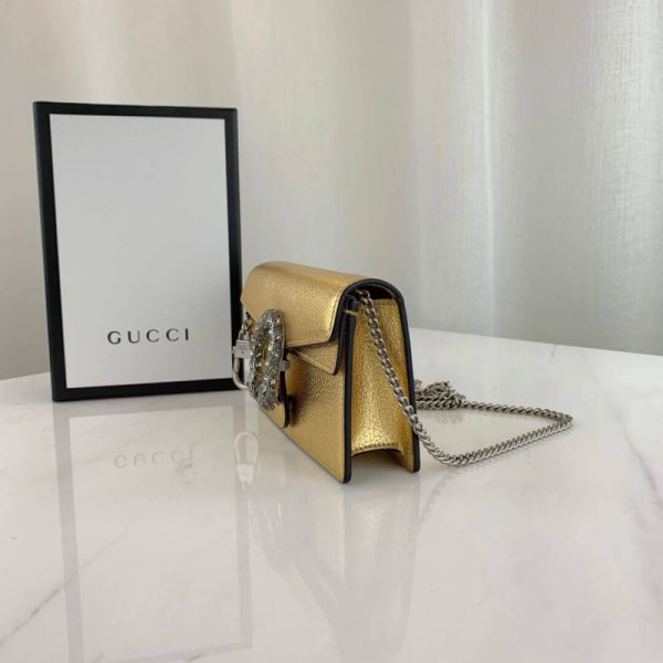 Replica Gucci Gold Dionysus Mini 476432 Bag - Image 4
