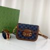 Best Replicas Bags - Gucci Horsebit 1955 Denim Mini Bag - Replica Shop For Best Louis Vuitton LV Replica Bags With Cheap Price