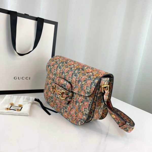 Replica Gucci Horsebit 1955 Liberty Bag - 602204 - Image 3