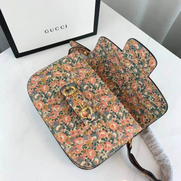 Replica Gucci Horsebit 1955 Liberty Bag - 602204 - Image 6